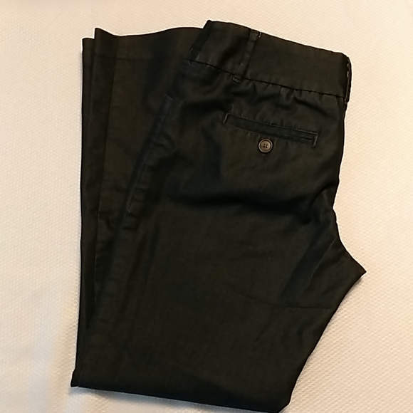 3/$10 Mossimo Dark Gray Capris Pants - Picture 3 of 6